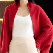 Gebreid dames vest en sjaal – Cascade