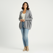 Gebreid dames vest en sjaal – Cascade