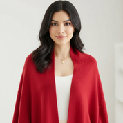 Gebreid dames vest en sjaal – Cascade