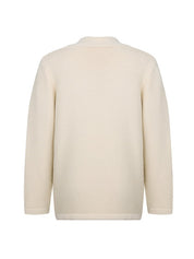 Gebreide dames blazer met ribstructuur - Eléa