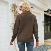 Gebreide damestrui met halve rits – Jenn