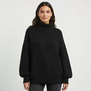 Gebreide dames trui met structuur – Amélie