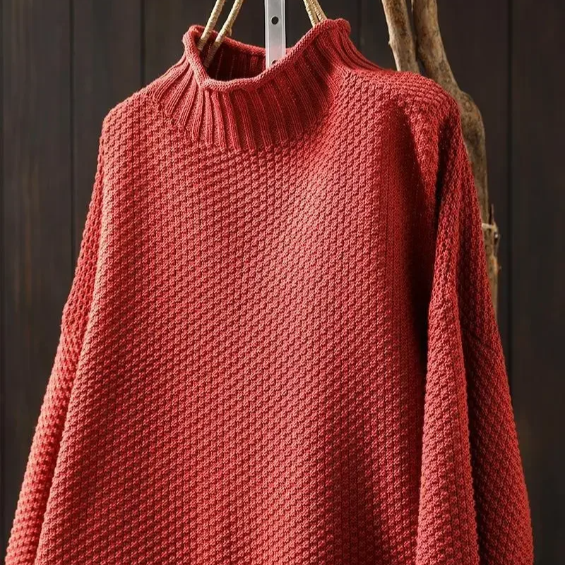 Gebreide dames trui met structuur – Amélie