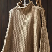 Gebreide dames trui met structuur – Amélie