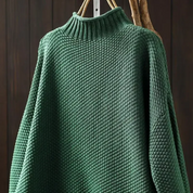 Gebreide dames trui met structuur – Amélie