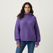 Gebreide dames trui met structuur – Amélie