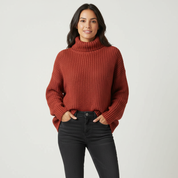 Gebreide dames trui met structuur – Amélie