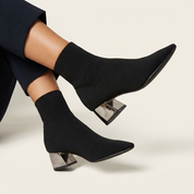 Gebreide enkellaars – Élise