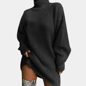 Gebreide oversized trui met col – Amélie