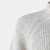 Gebreide oversized trui met col – Amélie