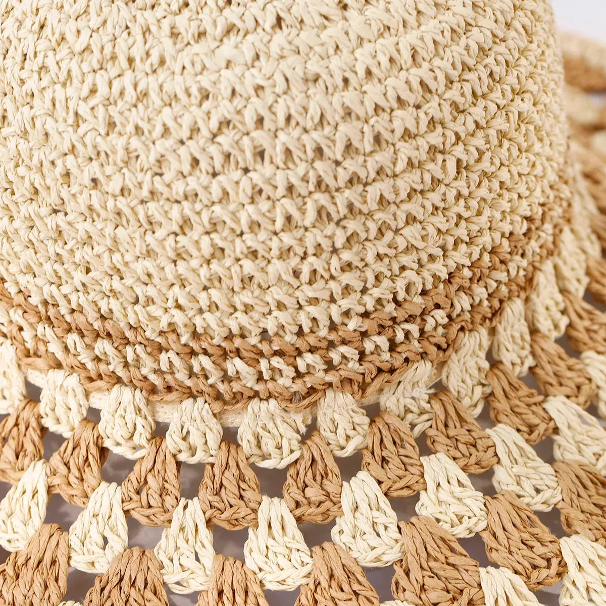 Gehaakte boho dames hoed – Soleil