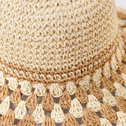Gehaakte boho dames hoed – Soleil