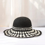 Gehaakte boho dames hoed – Soleil