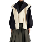 Stijlvolle dames windbreaker met overslag – Heiress