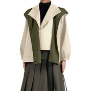 Stijlvolle dames windbreaker met overslag – Heiress