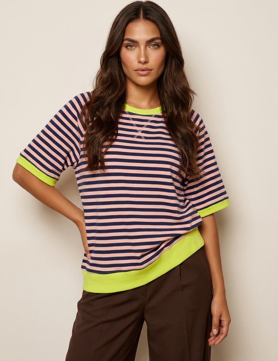 Gestreept_oversized_T-shirt_-_Julia_1.png