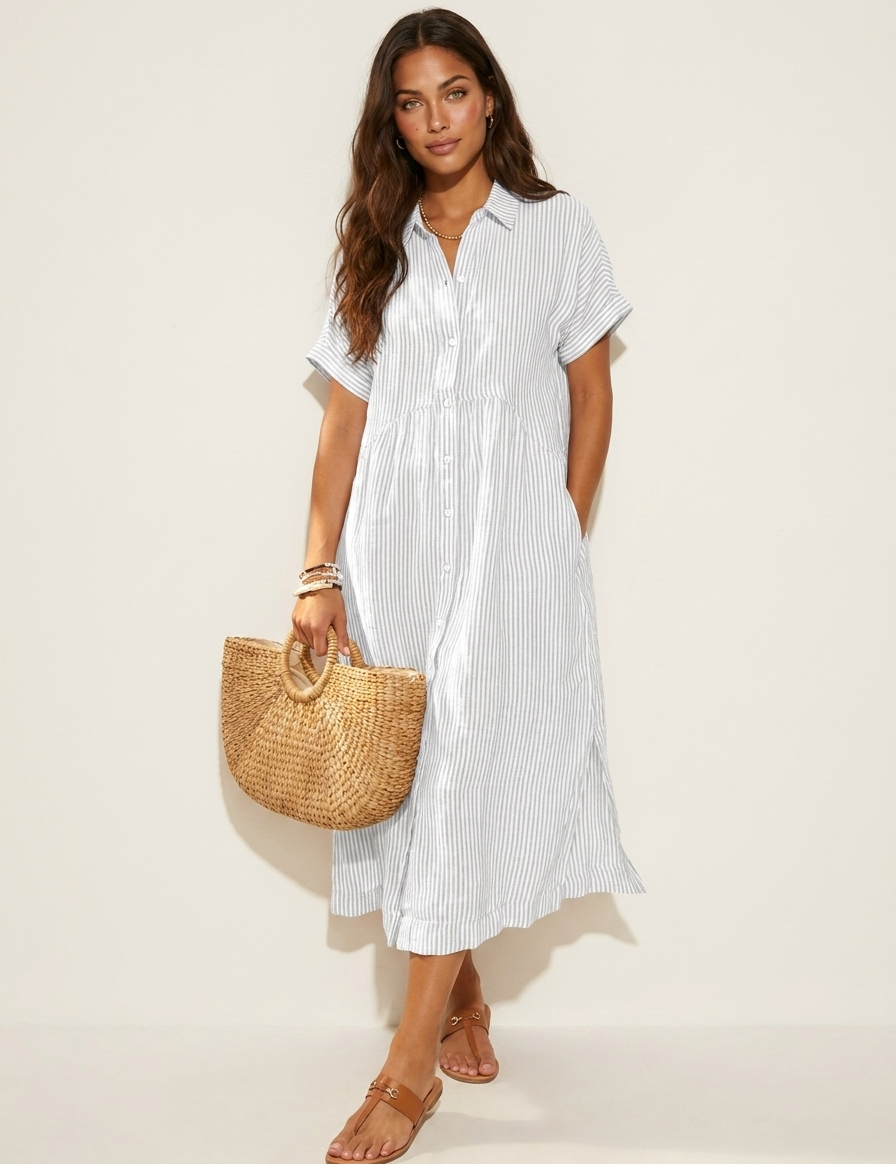 Gestreepte_midi_blousejurk_-_C_line_1.png