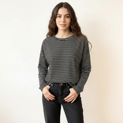 Gestreepte dames top  – Heritage