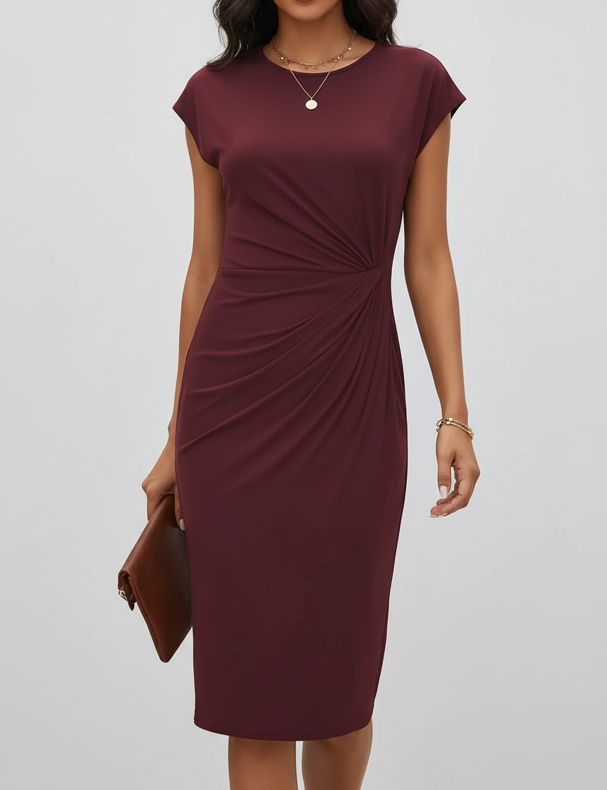 Getailleerde_midi_jurk_met_geplooide_taille_-_Elena_12.png