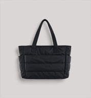 Gewatteerde shopper tas met zachte structuur - Mila