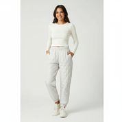 Gewatteerde puffer jogger dames – Aveline