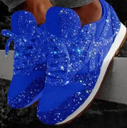 Glitter sneakers voor dames