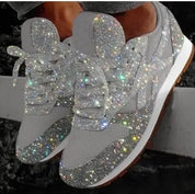 Glitter sneakers voor dames