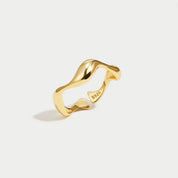 Minimalistische Open Ring - Luna