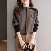 Grafische dames pullover– Alina