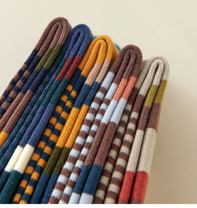Grafische dames sokkenset met kleurvlakken – Color Theory