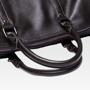 Grote reistas met leerlook – lichtgewicht PU weekendtas