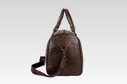 Grote reistas met leerlook – lichtgewicht PU weekendtas