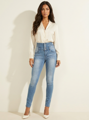 High-waist shaping jeans - Sophie