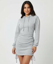 Hoodie jurk met verstelbare details – Elowyn