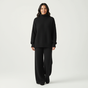 Kabelgebreide co-ord set – Isabella