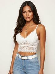 Kanten bralette top – Mara