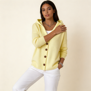 Fleur, comfortabel en veelzijdig vest voor dagelijks gebruik en een casual, stijlvolle uitstraling