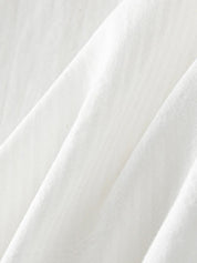 Katoenen blouse met pofmouwen en kanten afwerking – Violette