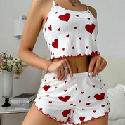 Katoenen dames short pyjama set – Rosalie