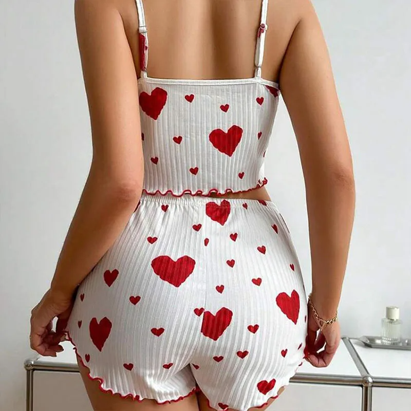 Katoenen dames short pyjama set – Rosalie