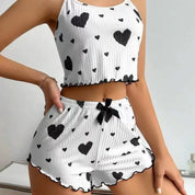 Katoenen dames short pyjama set – Rosalie