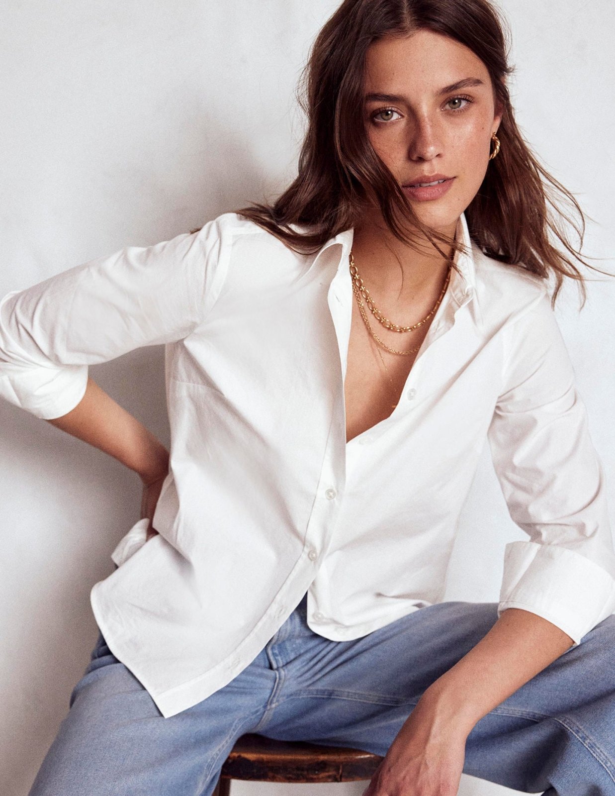 Klassieke Katoenen Blouse – Emma