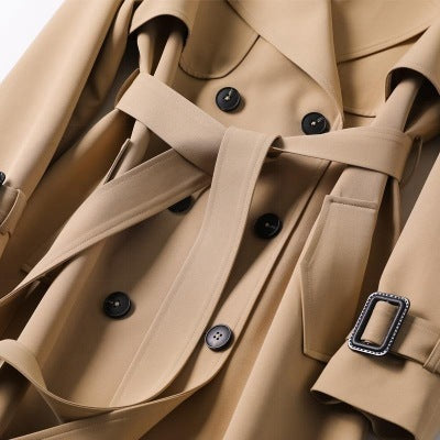 Klassieke double-breasted trenchcoat - Olivia