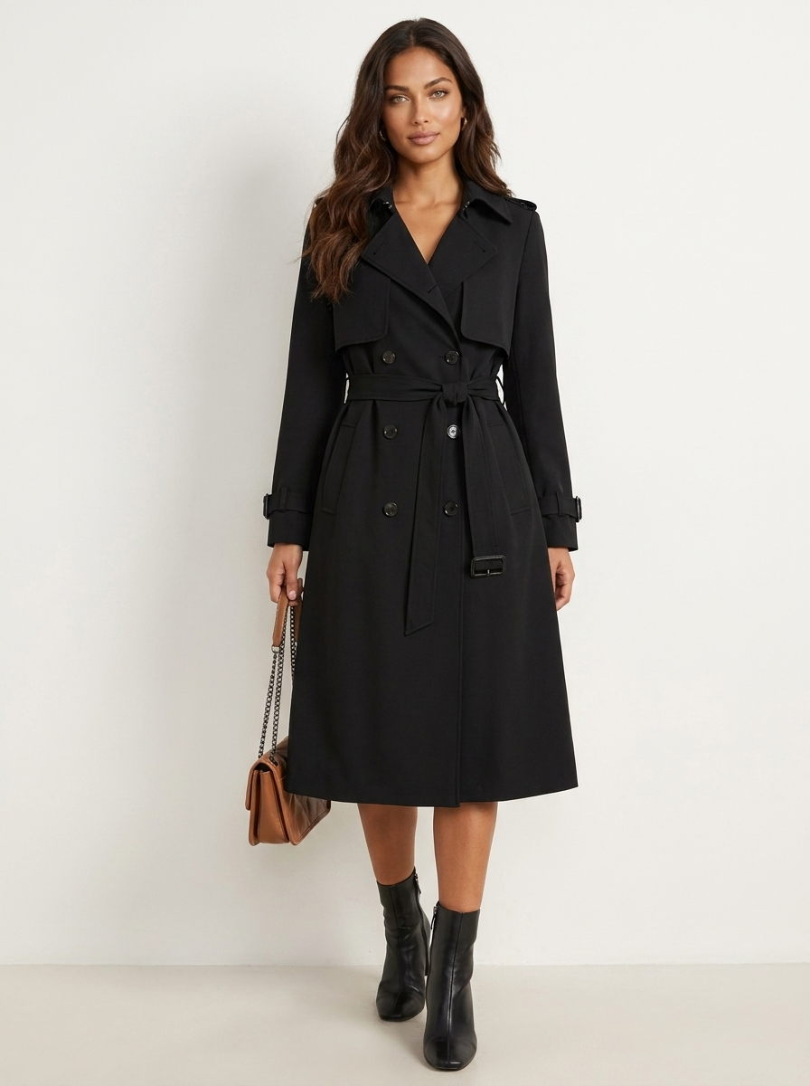 Klassieke double-breasted trenchcoat - Olivia