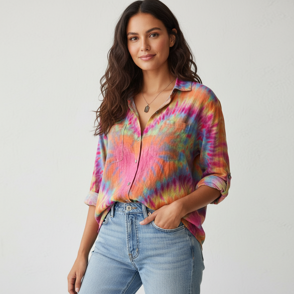 Kleurrijkedamesblousemettie-dyeprintenknoopsluiting-Soraya00002.png