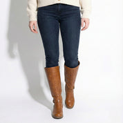 Kniehoge dameslaarzen van leer