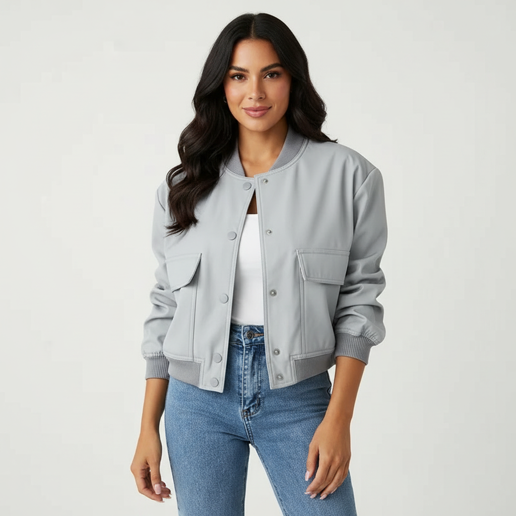 Short women's bomber jacket – Elira