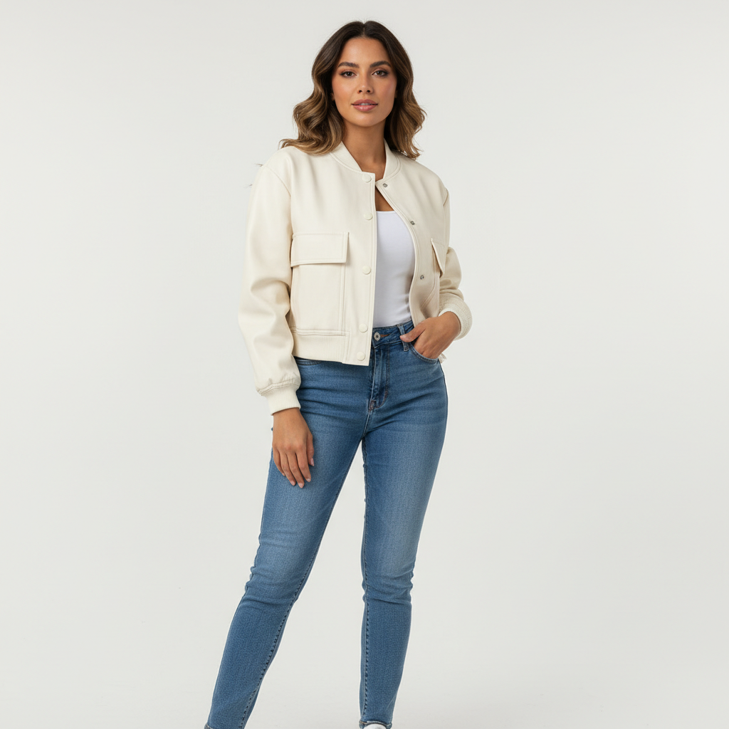 Short women's bomber jacket – Elira
