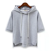 Korte mouw hoodie dames – Louna