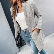 Lange blazerjas voor dames – Irene